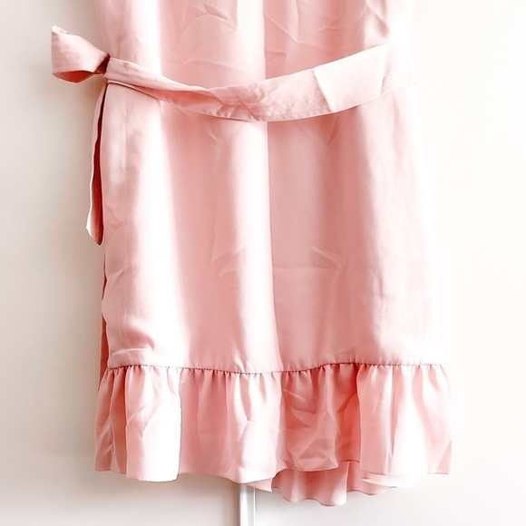 Aritzia Pink Ruffle Mini Dress - Picture 13 of 14